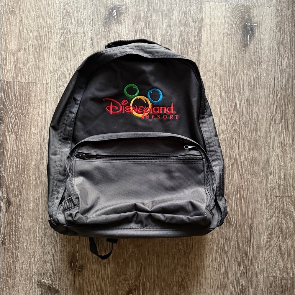 Disney Black and Gray Backpack